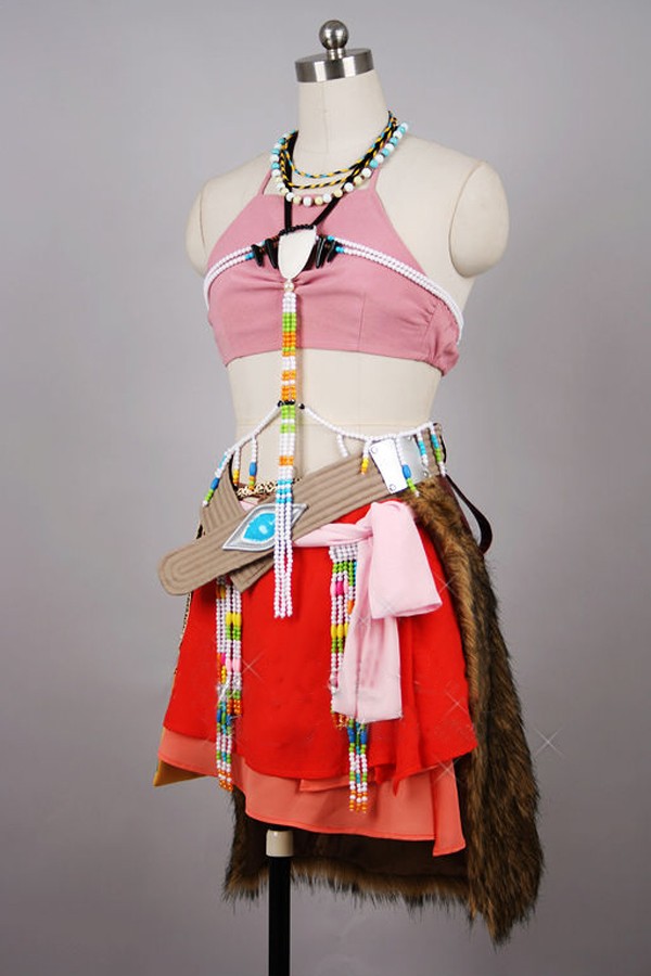Game Costume Final Fantasy Oerba Dia Vanille Cosplay Costume - Click Image to Close
